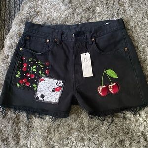 Levi’s Upcycled Patchwork Shorts
